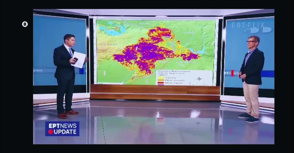 Συνεντεύξεις του καθηγητή Δ. Καλύβα στην ΕΡΤ και τον ΑΘΗΝΑ 984